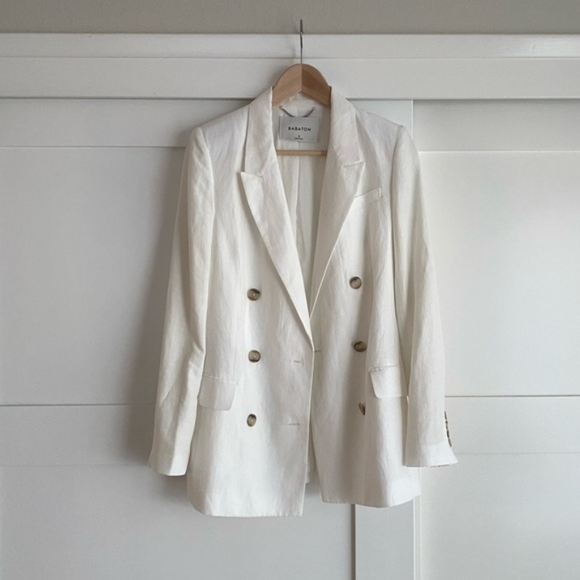 Babaton Samuel Linen Blazer - Picture 5 of 5